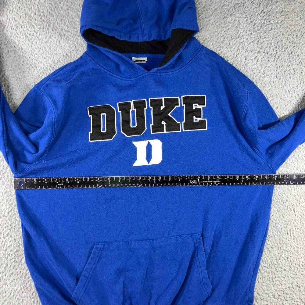 Stadium Athletics Duke‎ Hoodie Men XL Blue Graphic Logo Gorpcore Collegiate y2k